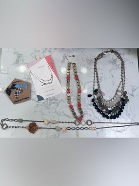 Bundle of 5 Sets of Jewelry - Earrings and Necklaces, some NWT